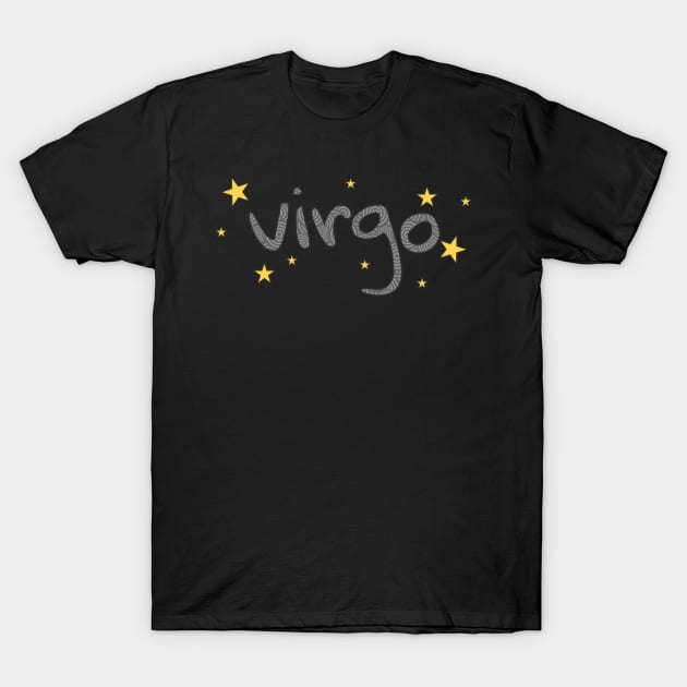 Virgo T-Shirt by Kelly Louise Art